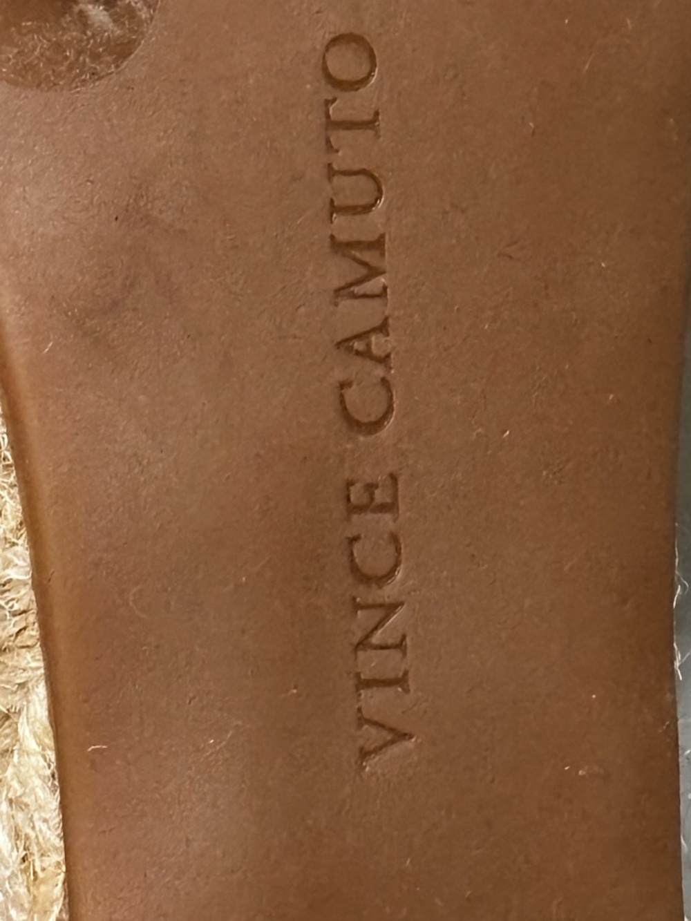 Vince Camuto Neutral Snake-Print Espadrille Wedge Sandals - Picture 7 of 7